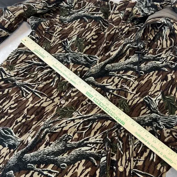 VTG Cabelas Jacket Mens 2XL Camo Dry Plus Buckle Insulated Hunting Outdoors USA